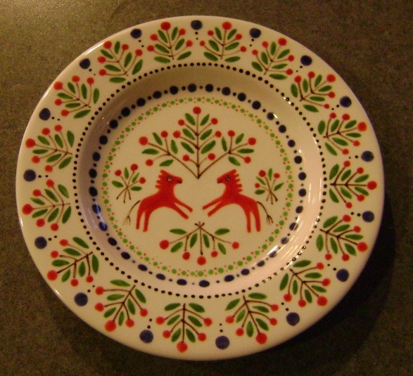 2 Horses Plate