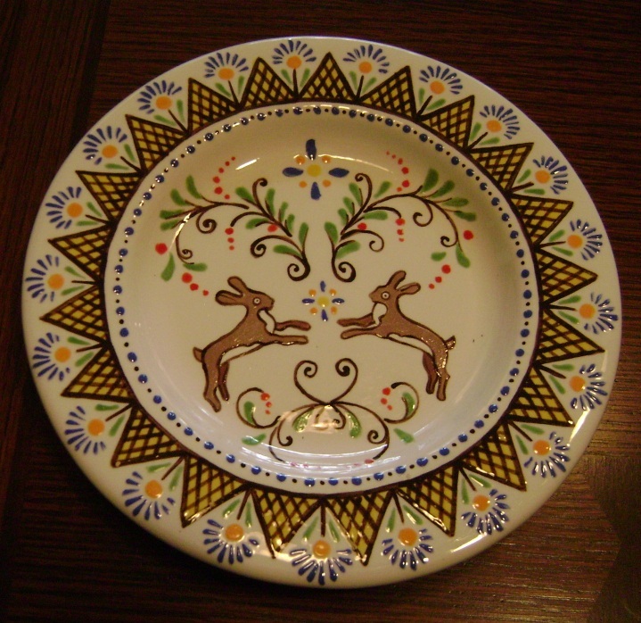 Bunnies with Blue Rim