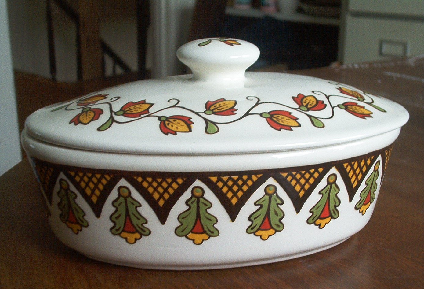 Flowered Casserole