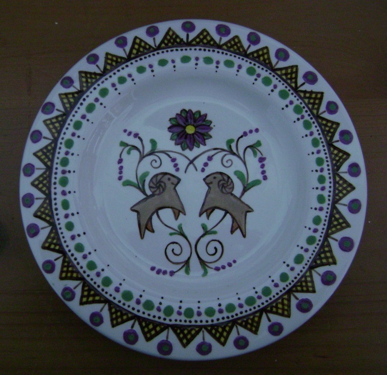 Rams with purple trim