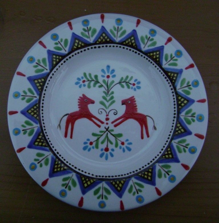 Red Horse Plate   