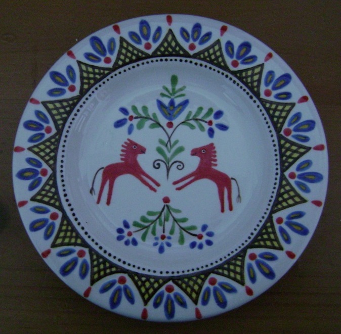 Red Horse Plate   