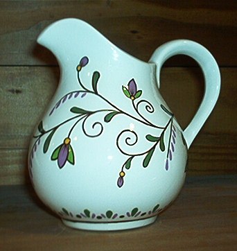 Pitcher with Vines   