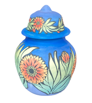 Sunflower Jar   